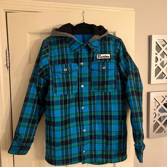 Burton Dryride Winter Jacket - Boys Youth Large. Ski/ Snowboarding zip Jacket - Picture 5 of 5